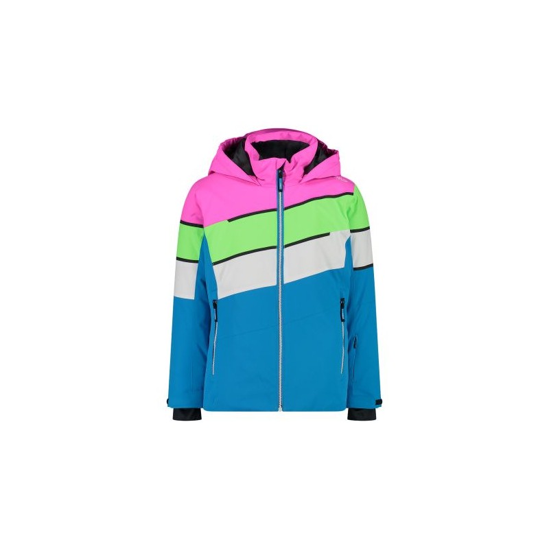 CMP GIRL'S SKI JKT DIAGONAL