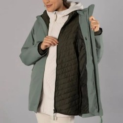 CMP WOMEN COAT DETACHABLE INTERIOR