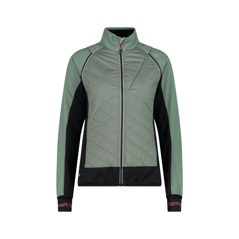 CMP WMN JACKET HYBRID DETACHABLE SLEEVES