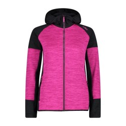 CMP PILE FULL ZIP GID TECH WMN